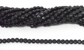 Onyx Polished Heart 7xmm strand 58 beads-beads incl pearls-Beadthemup