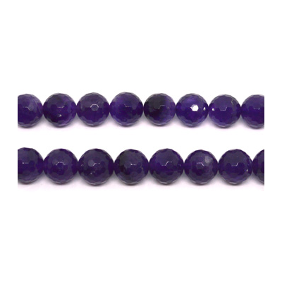 Amethyst Faceted Round 14mm strand 28 beads