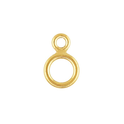 14k Gold filled Double Jump ring 2.8x4mm 5 pack