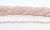 Rose Quartz Polished teardrop app 9x4mm 40 beads per strand -beads incl pearls-Beadthemup