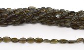 Smokey Quartz Pol Nugget Mani 6x10mm strand 40 beads-beads incl pearls-Beadthemup