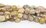 LAST STRANDS Pink Opal Pol.Nugget 17x13mm strand 22 beads