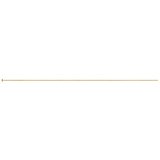 14k Gold filled headpin flat 0.5x76mm 10 pack-findings-Beadthemup