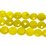 Serpentine Yellow Jade Faceted Coin 14mm strand 28 beads