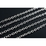 White gold plate Brass Chain cable 2x1.5mm per 50cm