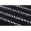 White gold plate Copper Chain rollo 2.5mm per 50cm