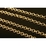 Brass 18k Gold Plated Chain Rollo 2.6x2.2mm Per 50cm