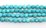 Turquoise dyed Faceted flat round 4mm EACH BEADS