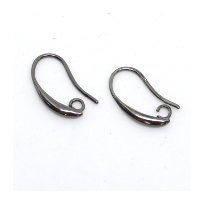 Sheppard Black Rhodium Brass 20mm Pair