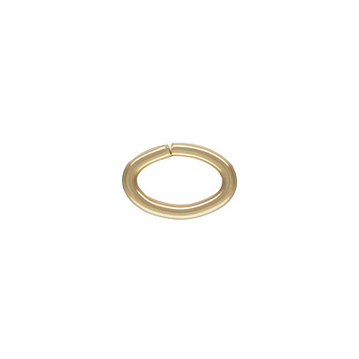 14k Gold filled Jumplock Oval 1.27x6.4x9.6mm 5 Pack