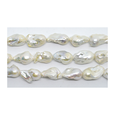 Fresh Water Pearl AAA LARGE Baroque 31-35x17-18mm EACH