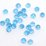 Blue Topaz Faceted round 4mm EACH BEAD