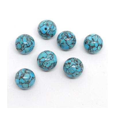 Turquoise Composite round 20mm EACH BEAD