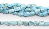 Larimar Polished Nugget 15x10mm Strand 27 beads-beads incl pearls-Beadthemup
