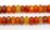 Orange Agate Rondel 15x9mm strand 43 beads