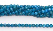 Neon Apitite Polished Round 7mm strand 60 beads-beads incl pearls-Beadthemup