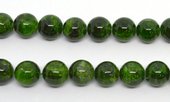 Chrome Diopside Polished round 12mm EACH BEAD-beads incl pearls-Beadthemup