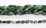 Emerald Faceted Nugget 9x7mm strand 28 beads