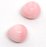 Pink Opal Briolette 13x15mm PAIR