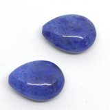 Drumorterite Briolette 15x20mm Pair-beads incl pearls-Beadthemup