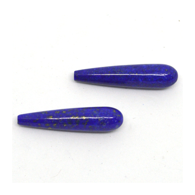 Lapis Briolette 7x30mm Pair