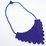 Lapis Spear Necklace center stone 80mm 50cm long