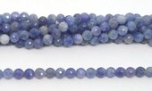 LAST STRANDS Sapphire Faceted round 8mm strand 53 beads-beads incl pearls-Beadthemup