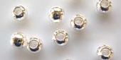 Sterling Silver AT Bead Round 5mm 20 pack-findings-Beadthemup
