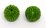 Chrome Diopside 13x15mm woven 2mm beaded bead EACH