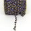 Lapis 2mm multi drop Vermeil handmade Chain per 50cm