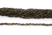 Smokey Quartz Polished Tear drop approx. 9x4mm 42 beads-beads incl pearls-Beadthemup