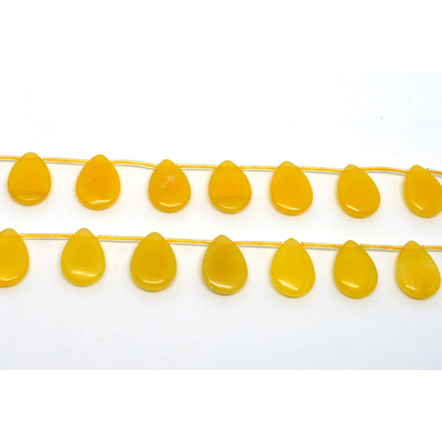 Calcite Polished Briolette 25x27mm strand 15 beads