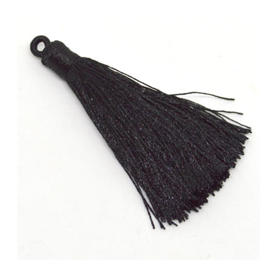 Tassel 75mm Black EACH