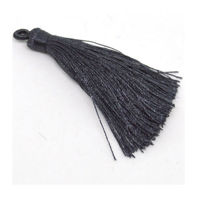 Tassel 75mm Dark Grey EACH