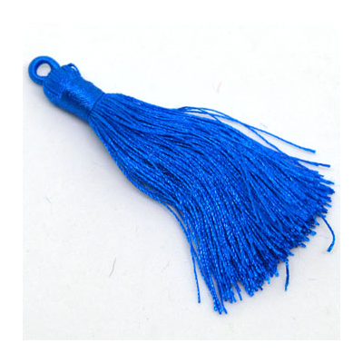 Tassel 75mm Electric Blue EACH