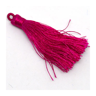 Tassel 75mm Fuschia Pink EACH