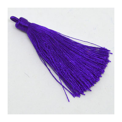 Tassel 75mm Amethyst Purple EACH