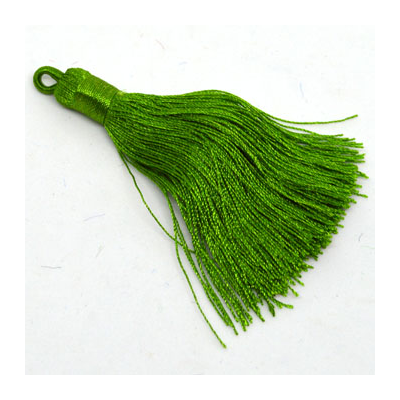 Tassel 75mm Olive Green EACH