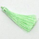 Tassel 75mm Mint EACH-tassels-Beadthemup