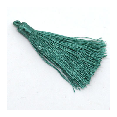 Tassel 75mm Dark Teal EACH