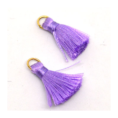 Tassel 25mm Lilac incl Ring 2 pack