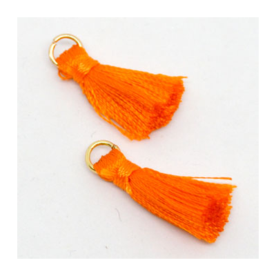 Tassel 25mm Orange incl Ring 2 pack