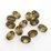 Smokey Quartz Light Polished Olive 12x6mm Bead