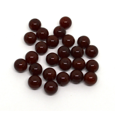 Red Agate 10mm Polished round Bead