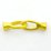 Vermeil MATT Clasp hook 29x14mm