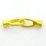 Vermeil MATT Clasp hook 29x14mm