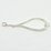 Sterling Silver Clasp Hook 64x24mm