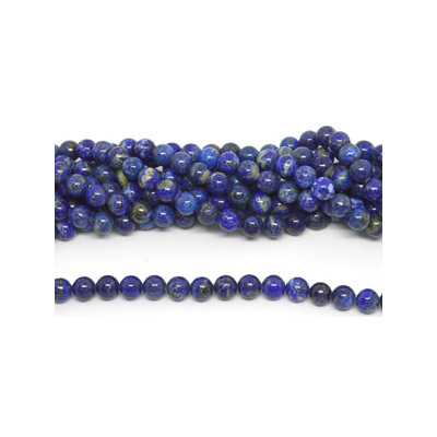 Lapis Lazuli Polished Round strand 10mm 37 beads