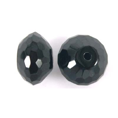 Onyx 8x12mm Fac.Bicone EACH BEAD