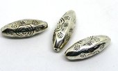 Base Metal Olive 13x36mm 3 pack-findings-Beadthemup